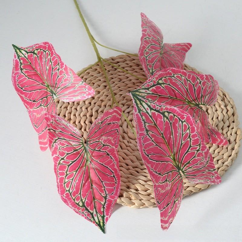 Fake Green Plant With Diverse Color Options For Photography Settings And Home Styling