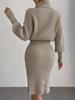2024 Autumn/Winter Slim Fit Knitted Pullover Dress