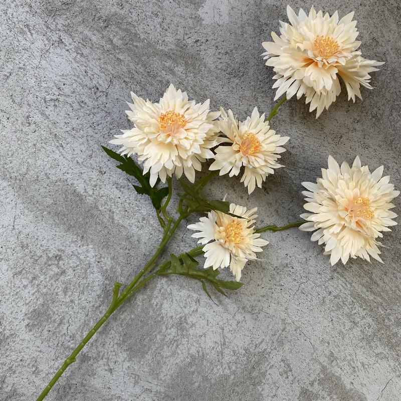 

Bouquet Flower Artificial With 5 Prong Fabric Home Wedding And Decoration Hotel шампанского