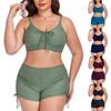 Women's Plus Size Split Swimsuit Bikini Swimsuit Sport Swimsuit