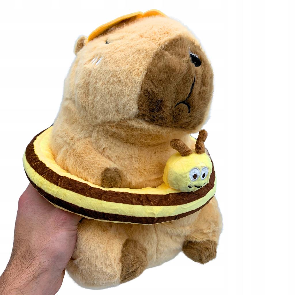 Plush Toy Capybara Bee Bee Plush Toy 30Cm