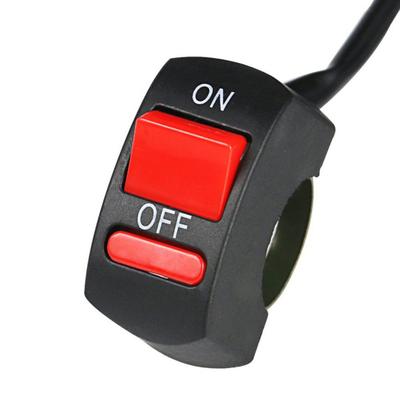 DC12V/10A Evrensel Motosiklet Far Gidon Flameout Anahtarı AÇIK KAPALI Düğmesi