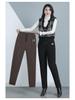 Extra-Warm Fleece Trousers for Middle-Aged and Elderly Women - Winter-Ready, Thickened Cotton, Plus Size