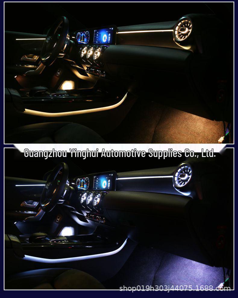Interior Ambient Light Kit for 2019-2025 Mercedes-Benz A-Class W177/CLA W118