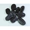 488Cts.Natural Black Tourmaline Oval Shape Cabochon Loose Gemstone 09Pcs Lot C-353