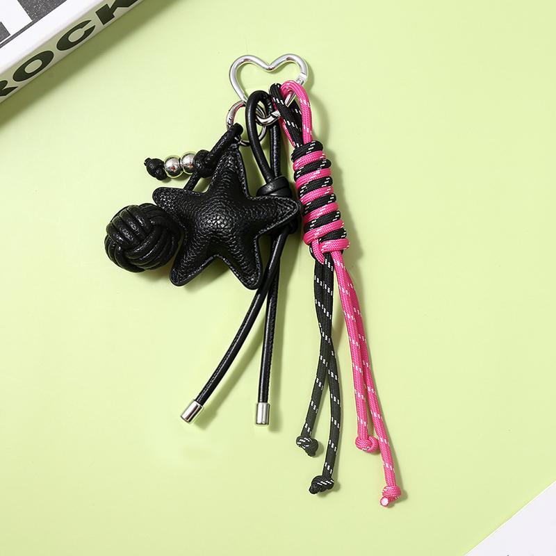 Yogodlns Braided Rope Bag Pendant Nylon Lanyard Braided Straps for Bag Multipurpose Charm Hanging Accessories