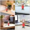 Solar Dancing toy Car Decoration Solar Energy Decoration Shaking Head Doll Cartoon rabbit Shape Decoration  Home Ornaments
