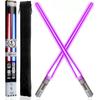 LIGHTSABER CHOPSTICKS LIGHT UP STAR WARS LED Glowing Light Saber Chop Sticks REBLE Sushi Lightup Sabers - Removable Handle Dishwasher Safe - Premium