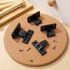 10Pcs Push-on Fittings Quick Furniture Panel Parts Corner Buckle Cabinet Shelf Board Connectors Push-on Fittings