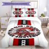 3pcs Duvet Cover Set (1*Duvet Cover + 2*Pillowcase, Without Core), Ajax Print Soft All‑Season Bedding Set, Home Bedroom Decor Gift