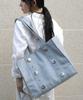 Iugamakaras Big Studded Shopper Bag (Sky Blue)