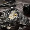 Men's European and American Style Carved Non-Mechanical Domineering Watch