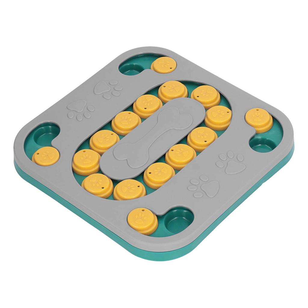 Dog Puzzle Toys Educational Relieve Boredom Dog Food Dispenser Game for Interactive Training Grey