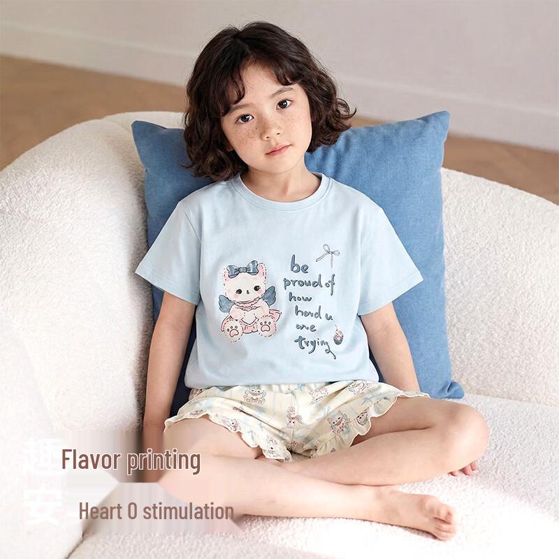 ZISEHY Girls' Pure Cotton Pajamas