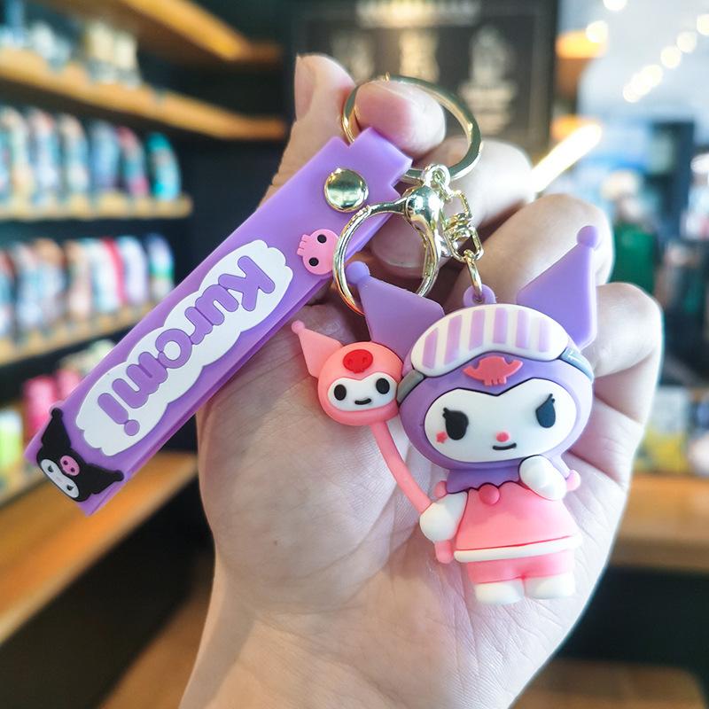 

Headband Style Sanrio Keychain Doll Machine Kurumi Melody Bestie Gift Giveaway Cartoon Cute Personalized Gifts Y2k Fashion