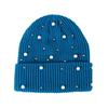 Winter Unisex Knitted Beanie Hat 3D Embroidered Pearl Rhinestones Warm Y2K Style Spandex/Cotton Outdoor