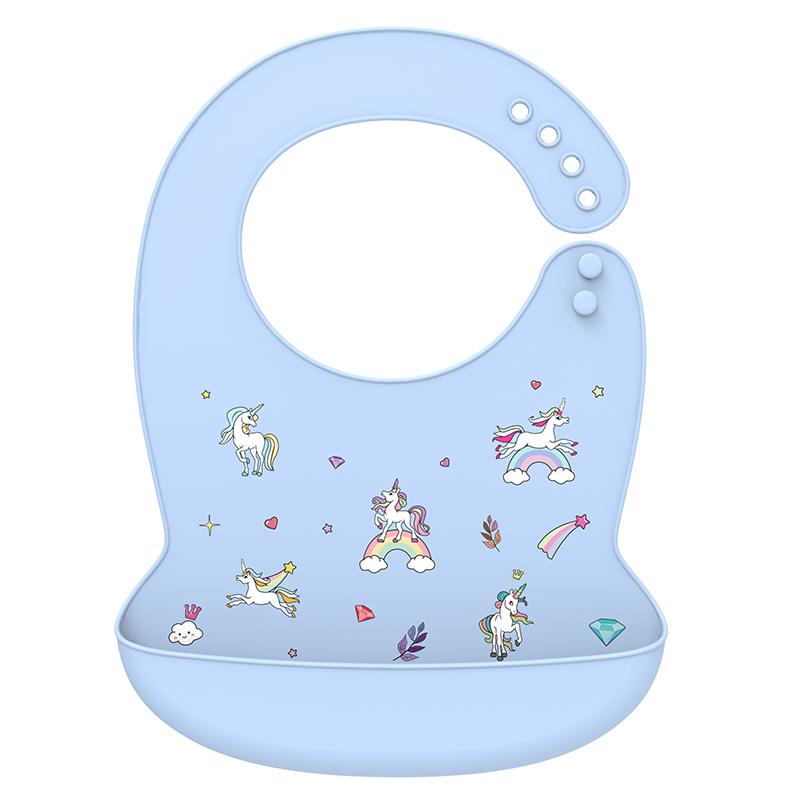 Babero de silicona para bebé, Baberos impermeables con forma de plátano para Saliva, delantales comestibles suaves para alimentación de recién nacidos con dibujos animados, bufanda para eructar ajustable para bebé