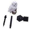 Decor Exterior 1 buc Lumină LED cu Energie Solară Impermeabilă Grădină Cale Curte Gazon Ornament Animal Bufniță Lampă Decor Exterior Statui de Grădină
