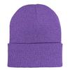 Custom Plain Knit Beanie Soft Winter Hat with 58 Colors Ready Stock Embroidery Logo
