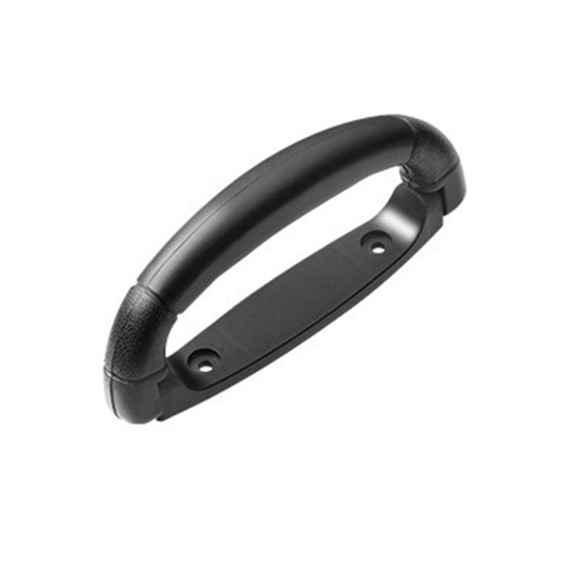 Black Plastic Pulls Long Luggage Handle Toolbox Grip Replacement Suitcase Side Holder Side Carrying Pull Easy to install