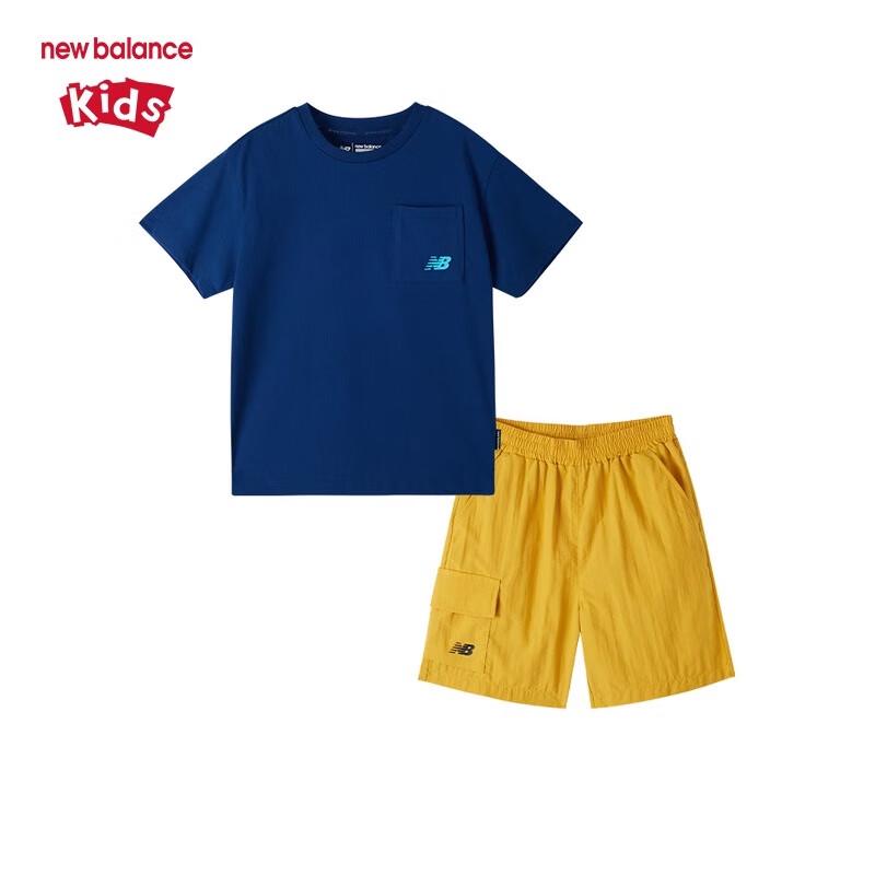 New Balance Kinder Unisex Sommer T-Shirt & Shorts Set ND2SF2Z313