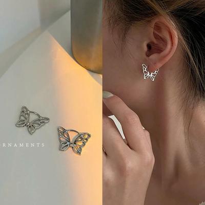 2024 Elegant Hollow Butterfly Earrings – Chic, Trendy Style