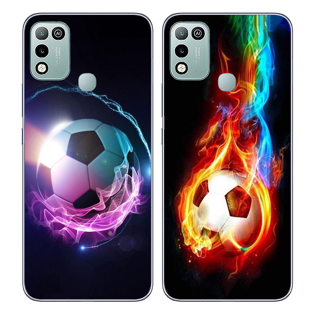 Soccer Football Love Phone Cover Casing for Motorola Moto G13 G14 G53 G54 G62 G72 G82 G84 E13 E20 G42 G32 G23 G22 Soft TPU Case