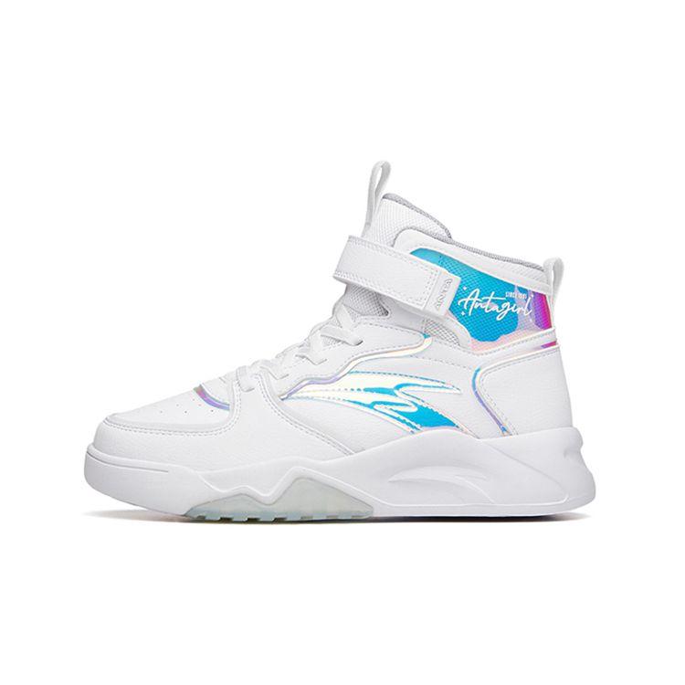 Anta Casual High-Top Kids Skate Shoes Kids Sneakers White A322138030-6