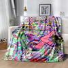 Digital Circus Blanket Ultra-Soft Perfect for Office Chair Chair Office All-Season Use Playful Design Gift for Travel Home Birthdays