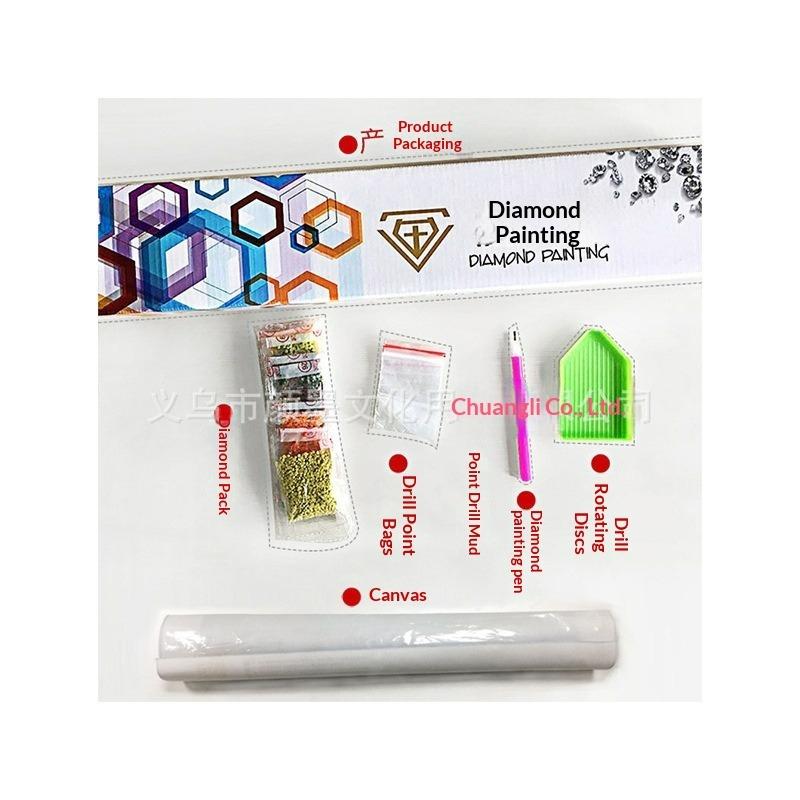 DIY Wohnzimmer Tibetische Thangka Diamantmalerei Mandala Schlafzimmer Kreuzstich Diamantaufkleber Diamantmalerei