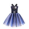 Zoo2 Judy Roleplay Hopps Costume Height100-160 Police Officer Puffy Costume Rabbit Sheriff Tutu Dress Hat Halloween Suits