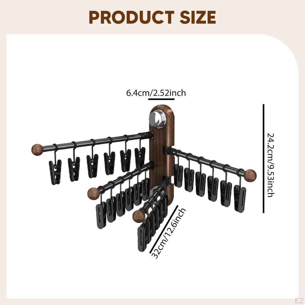 Suction Cup Clothes Rack Foldable or Hanging Laundry Wall Mounted Sock Hanger with