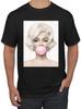 Wild Bobby Marilyn Gum Pop Culture Men's Graphic T-Shirt