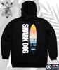 Shark-Dog-Hoody-143 Shark Dog Surfing Hawaii Character Graphic Hoodie