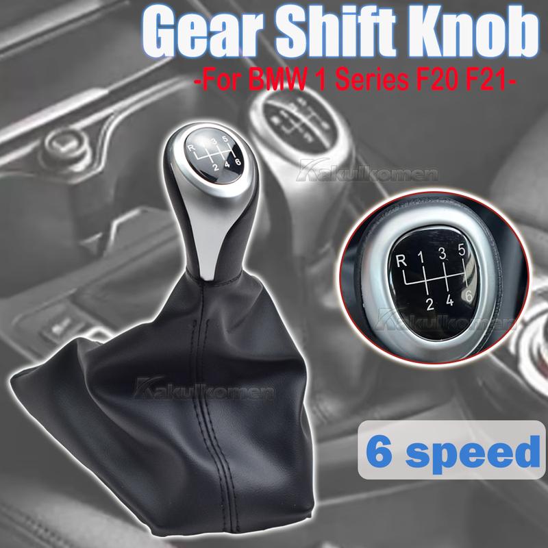 RHD LHD 6 Speed Gear Shift Knob Gearbox Gaiter Boot Cover Frame Collar For BMW 1 Series F20 F21 2011-2016 Car Interior Parts