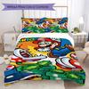 Super Mario Dodges Piranha Plants Bedding 1 Duvet Cover 2 Pillowcase Without Core Without Core Bedding Set Soft And Comfortable