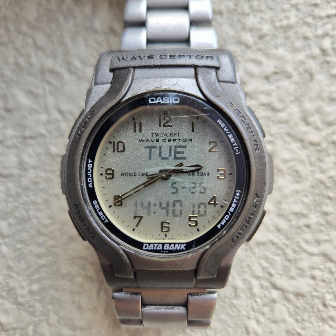 CASIO data bank watch