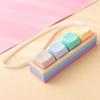 Portable Stress Relief Toy with Button Lanyard Anti-Anxiety Fidget Toy for Adults Kids Office Travel Pressure Alleviation