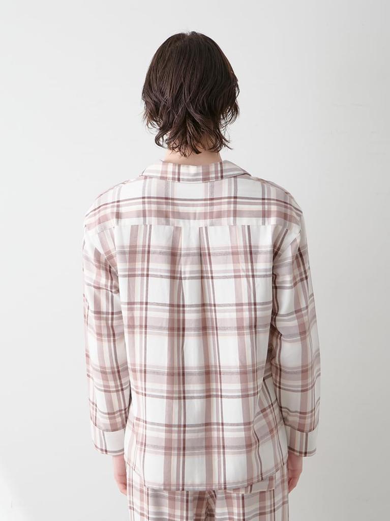 Gelato Pique HOMME Trendy Check Pattern Shirt PMFT254997BRWL