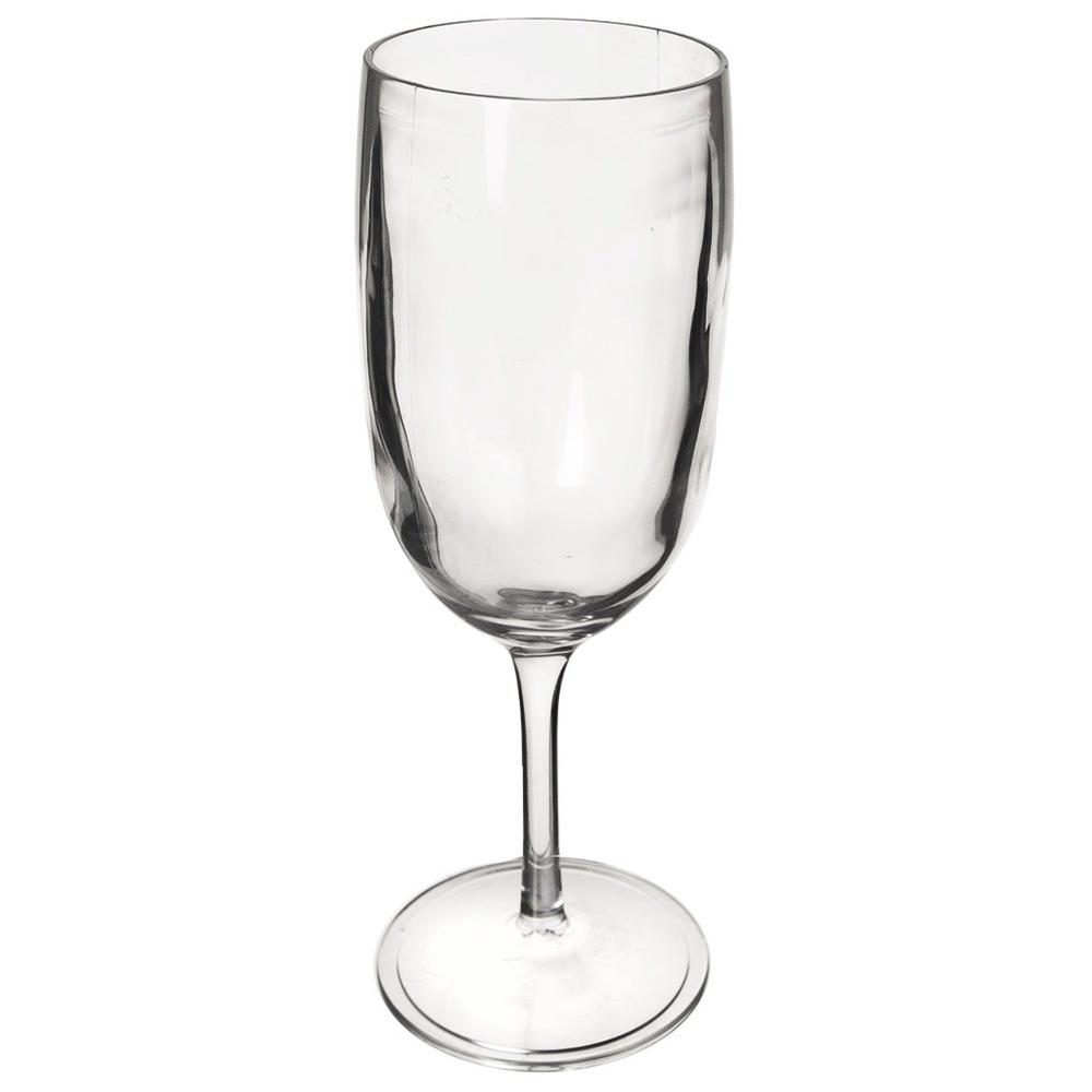 Plastic Glass for Drinking Wine or Water, Unbreakable, Reusable, 320 Ml