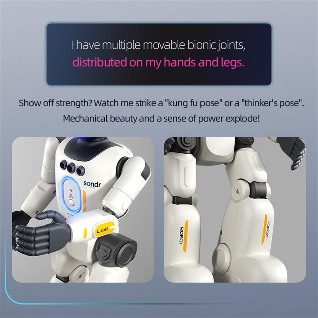 Singing And Dancing Remote-controlled Robot, Intelligent Robot With Articulated Joints, Children's Educational Toy.