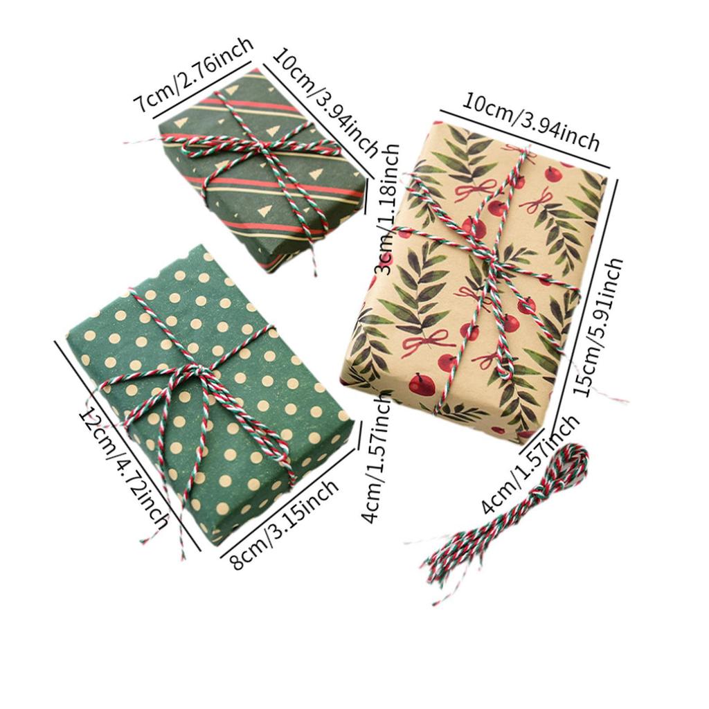 3Pcs Christmas Tree Gift Bag Ornaments Holiday Artificial Creative Christmas Decor for Indoor Office Bedroom Farmhouse Window