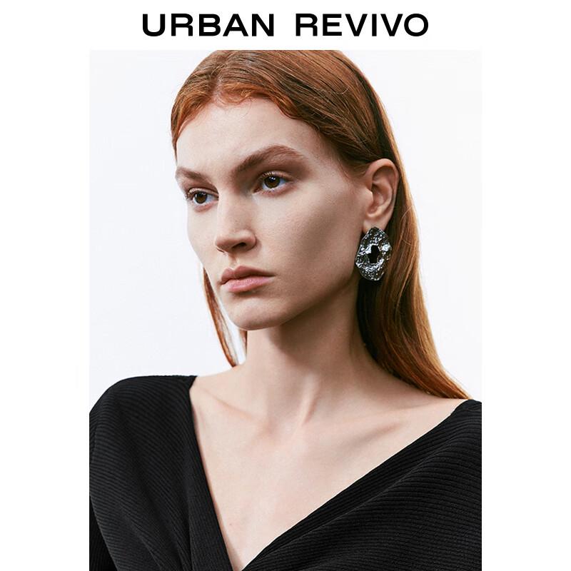 UR Women's Autumn 2024 Twisted Rib Knit Sweater