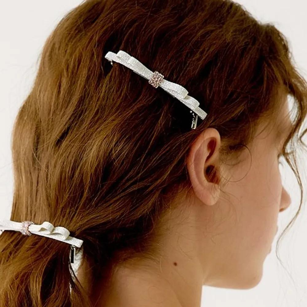 Crystal Point Ribbon Automatic Pin-S JP-23-338AB black
