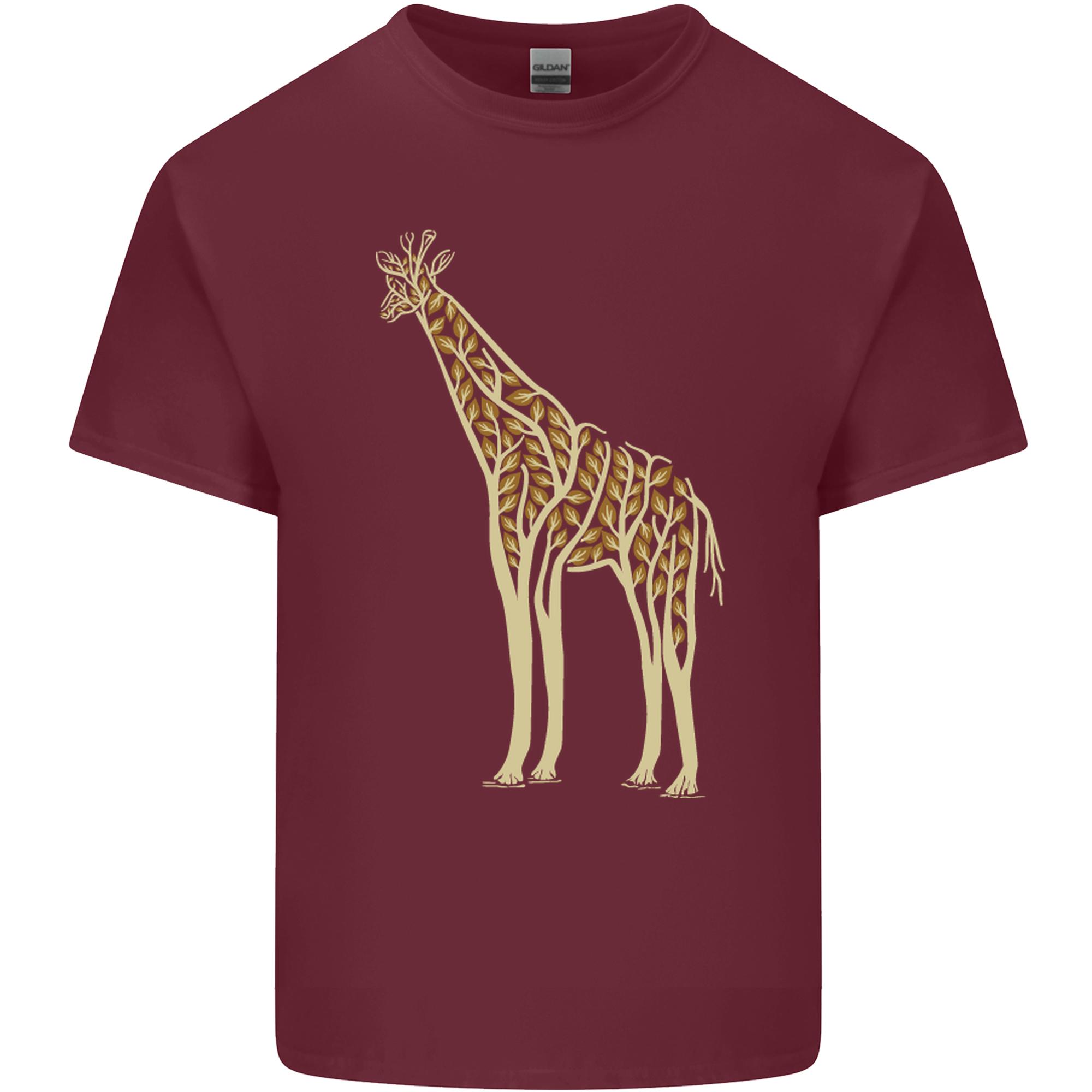 Giraffe Ecology Unisexs Light Cotton TShirt S