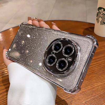 Magic7 Case Glitter Phone Cover For Huawei Honor Magic7 6 5 Pro Lite X9C 200 Smart Back Transparent Luxury Women Case Magic7pro