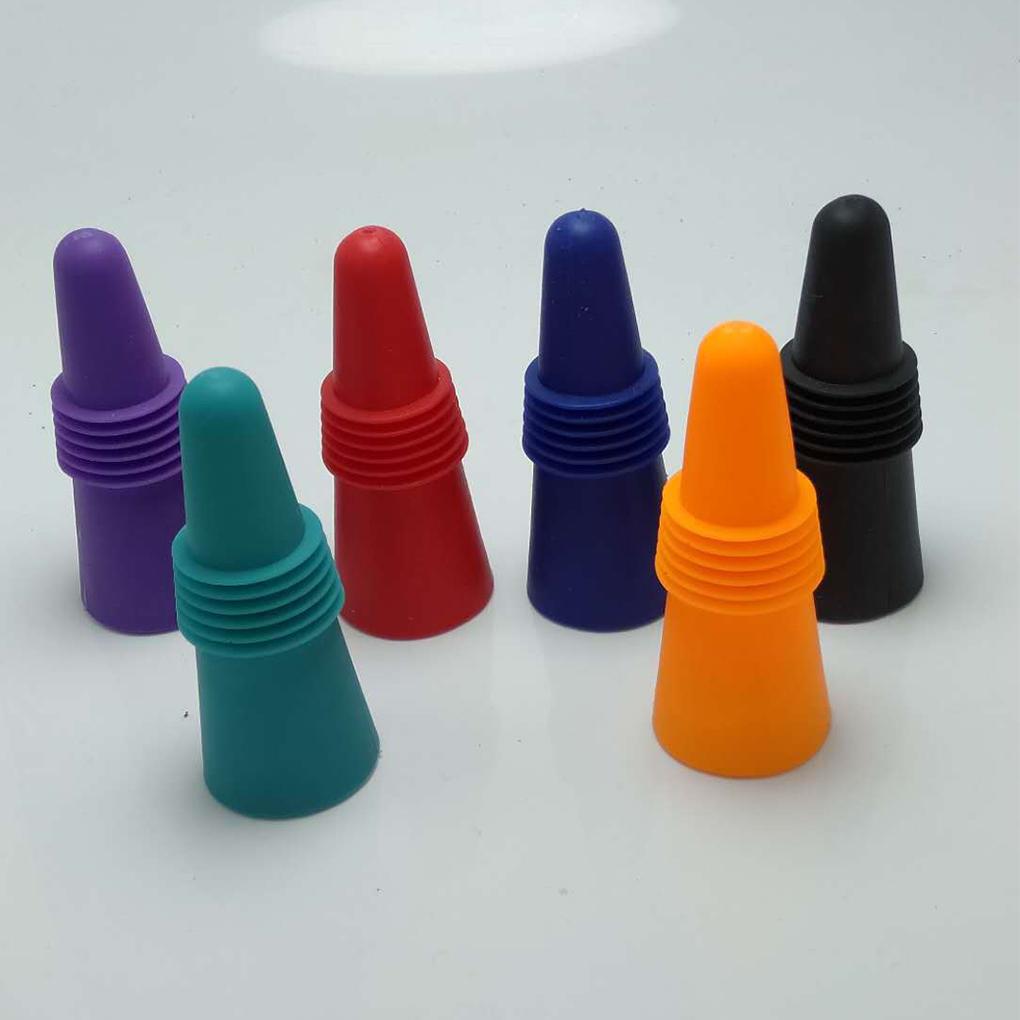 6 bucăți dop de sticlă de vin durabil și sigur pentru toate sticlele capac de sticlă mai aproape dopuri de plută de vin