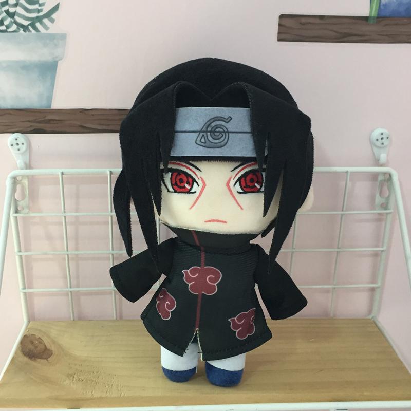 Cartoon Animation Anime naruto Plush Dolls Uchiha Itachi Hatake Kakashi Cartoon Cute Stuffed Toy for Children Boys Girls