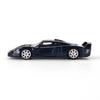 BBR MODELS Scale Maserati MC12 Stradale Blue Metallic with Stripes 1/64 (Finished Model)