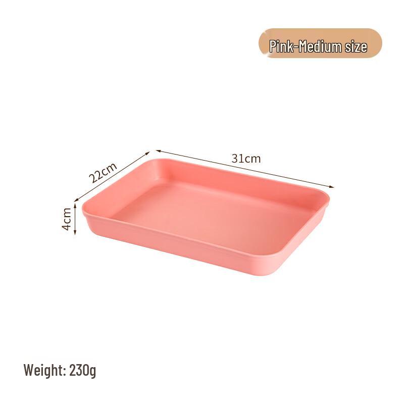Rectangular Plastic Serving Tray